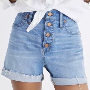 Torrid high rise denim Bermuda shorts size 16
